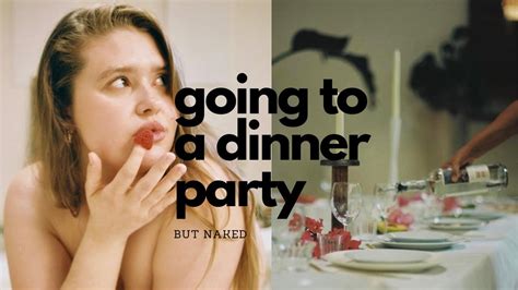 dinner naked|Naked Dinner Porn Videos .